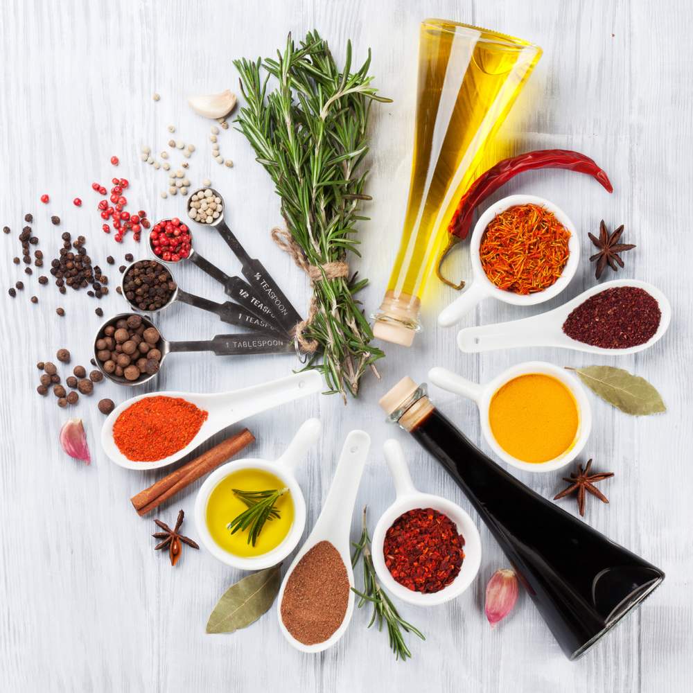 Sauces, Huiles et condiments