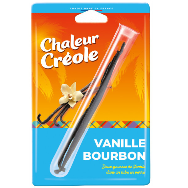 2 Gousses de Vanille Chaleur Créole 