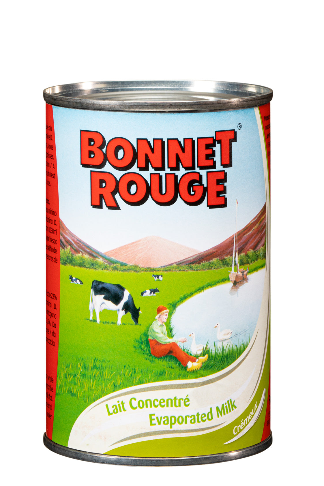 Lait concentré BONNET ROUGE non sucré 410 g