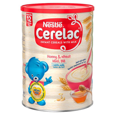 CERELAC miele/frumento/latte 1 kg da 12 mesi halal