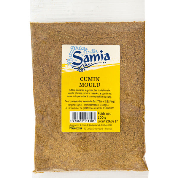 Cumin Moulu SAMIA 100 g