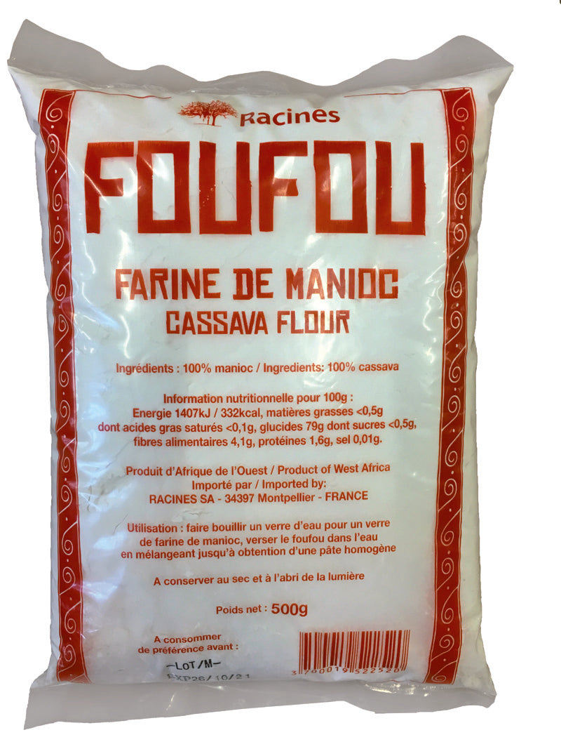 Farine de manioc 500 g foufou