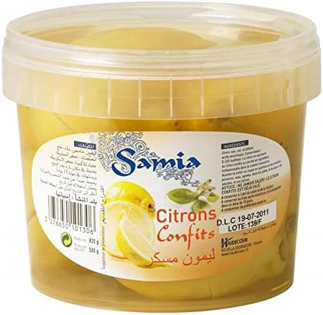 Citrons Confits SAMIA  500G