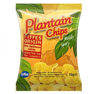 Chips banane plantain épicées FYFEES 70 g