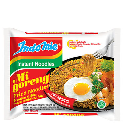 INDOMIE spaghetti istantanei mi-goreng 80 g halal