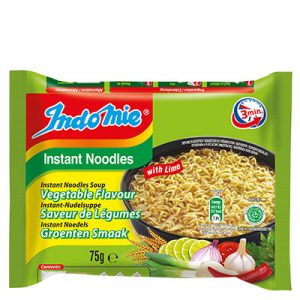 INDOMIE spaghetti istantanei verdure 75 g halal