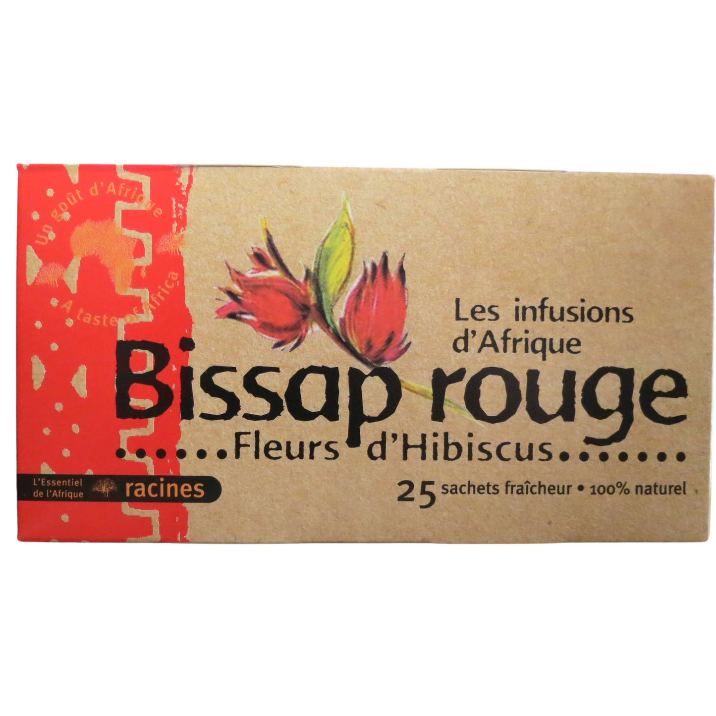 Infusion d'Afrique RACINES Bissap 25 sachets x 1.6 g