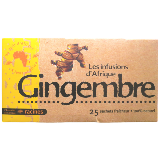 Infusion d'Afrique RACINES Gingembre 25 sachets x 1.6 g