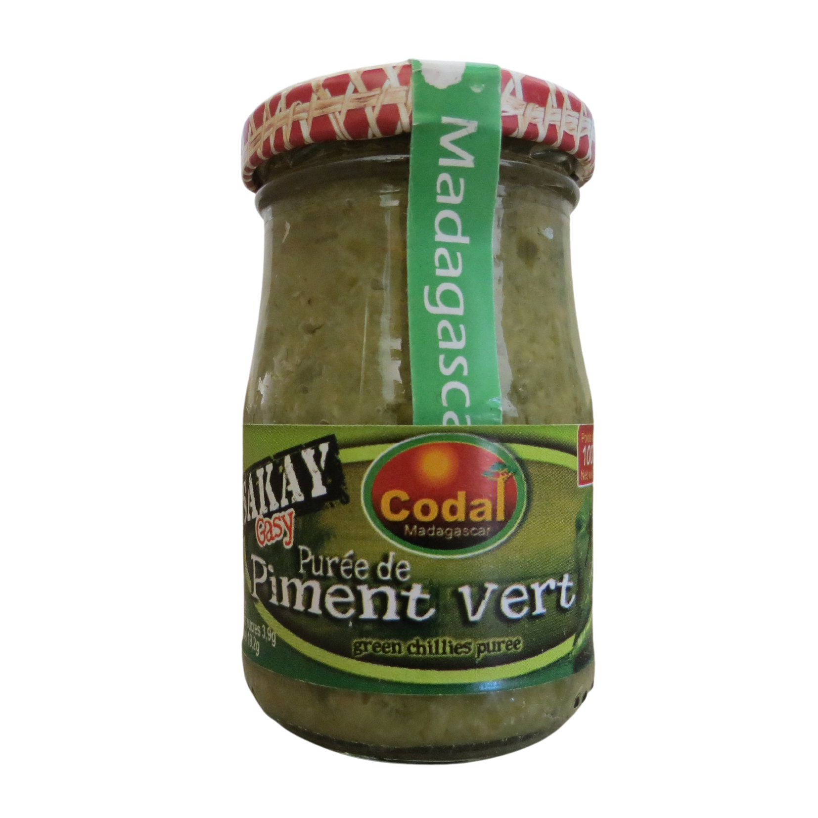 Pâte de piment vert CODAL 100 g